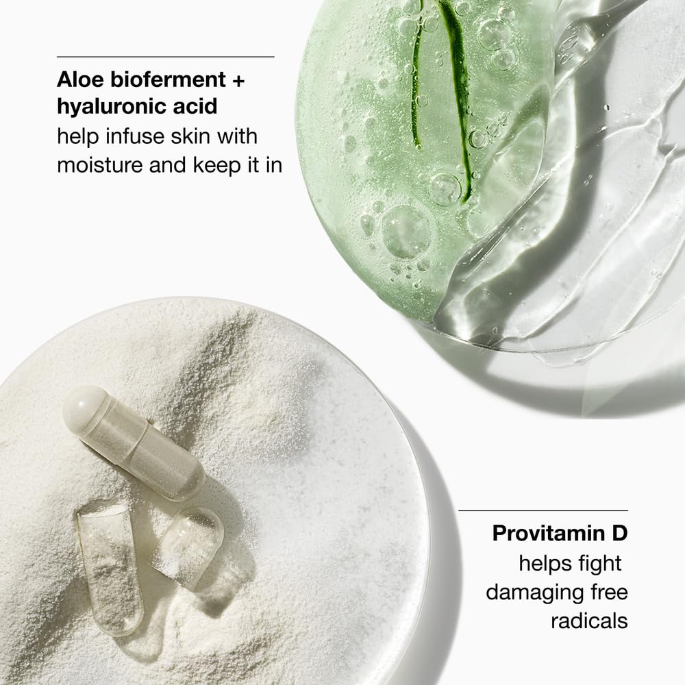 Clinique Moisture Surge Broad Spectrum SPF 28 Sheer Hydrator Face Moisturizer With SPF, Hyaluronic Acid, Aloe Bioferment + Provitamin D | Hydrating + Sun Protection