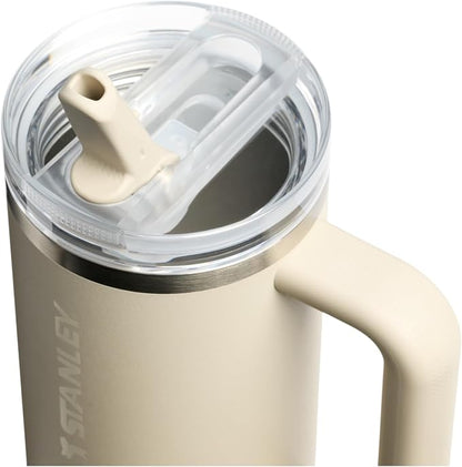 STANLEY Quencher ProTour Flipstraw Tumbler, 30 oz, Toasted Almond