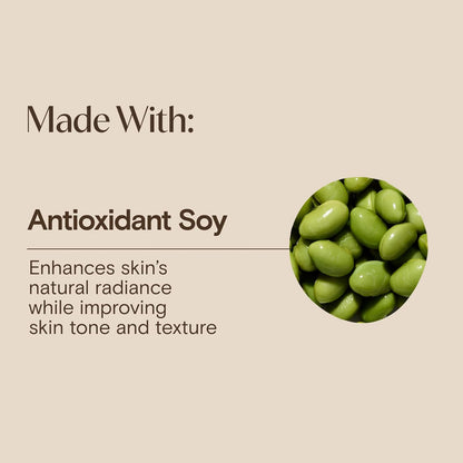 Aveeno Positively Radiant Daily Face Moisturizer with SPF 15 Sunscreen, Hydrating Face Lotion with Soy Extract to Improve Skin Tone and Texture, Hypoallergenic Formula, Oil-Free, 4 Fl Oz