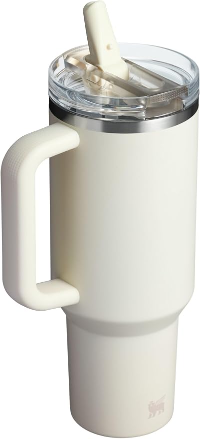 STANLEY Quencher ProTour Flipstraw Tumbler, 40 oz, Cream
