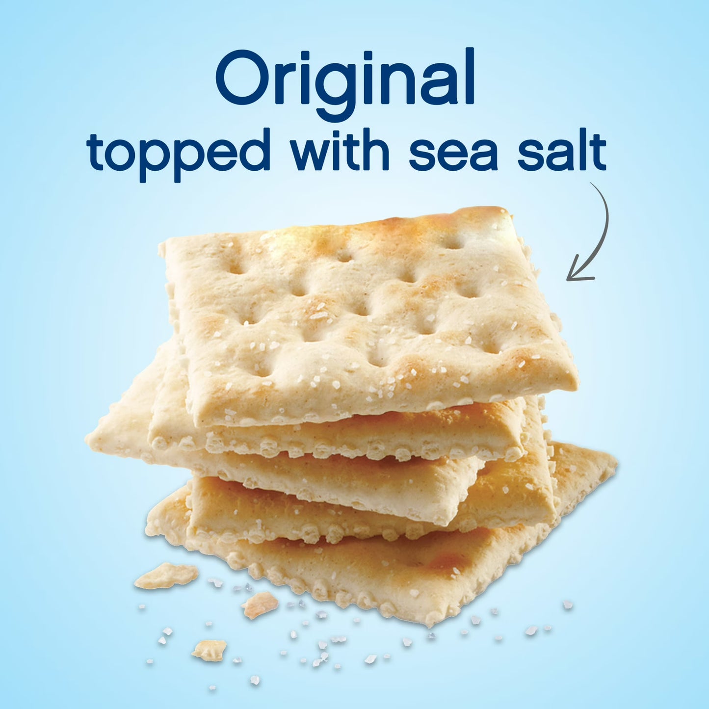 (3 pack) Premium Original Saltine Crackers, Lunch Snacks, 16 oz