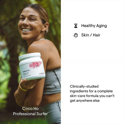 THORNE - Collagen Plus and Biotin 8 Bundle for Radiant Skin, Hair, and Nails - 30 Servings