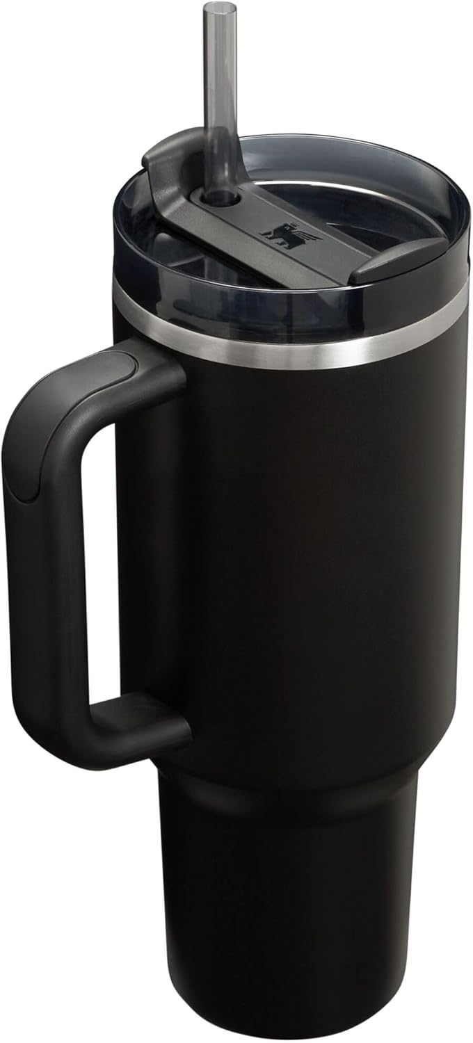 STANLEY Quencher H2.0 Flow State Tumbler, 40 oz, Black 2.0