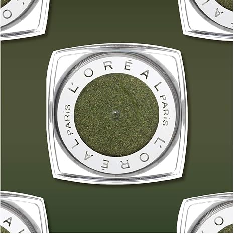 L'Oreal Paris Infallible 24 Hour Waterproof Eye Shadow, Golden Emerald, 0.12 Oz.