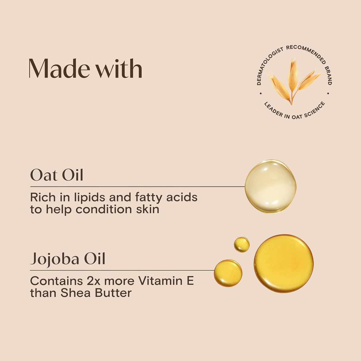Aveeno Daily Moisturizing Body Oil Mist with Oat Oil and Jojoba Oil for Rough, Dry, Sensitive Skin, Nourishing Body Spray for Smoother, More Even Skin, Paraben- & Silicone-Free, 6.7 fl. oz