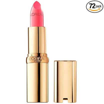 L'Oreal Paris Colour Riche Original Creamy, Hydrating Satin Lipstick with Argan Oil and Vitamin E, I Pink You're Cute , 1 Count