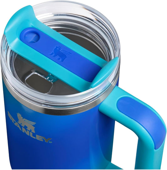 STANLEY Quencher H2.0 Flow State Tumbler, 30 oz, Sea Glass Aura