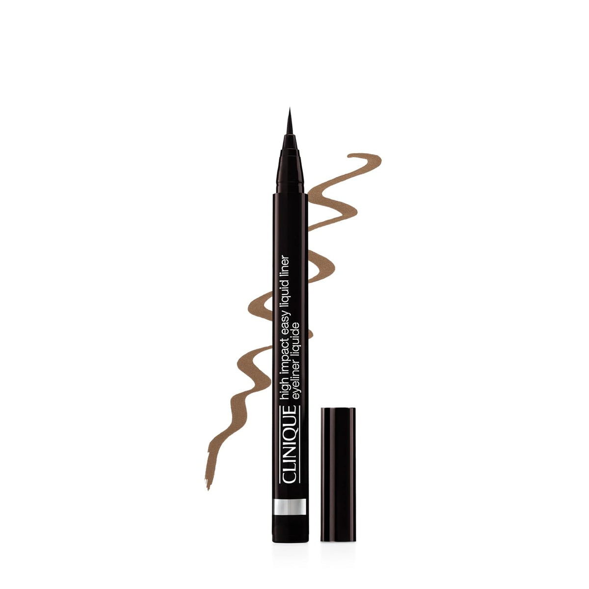 Clinique High Impact Easy Liquid Eyeliner | Waterproof, Long Lasting, Smudge Resistant + Safe For Sensitive Eyes