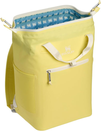 Stanley All Day Madeleine Backpack Soft Cooler 20 Can Cooler with Handle and Shoulder Straps Insulated Travel Bag with Zipper BPA-Free