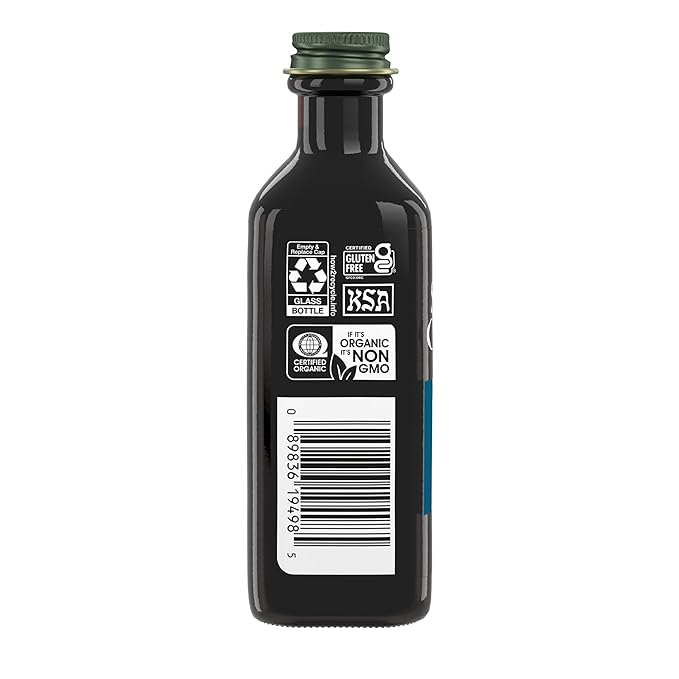Simply Organic Non-Alcoholic Vanilla Flavoring, 4-Ounce Glass Jar, Certified Organic, Alcohol Free Vanilla