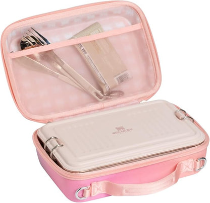 STANLEY All Day Midi Lunch Box | 4.2-quart | EVA Insulated Lunch Bag | Crush Resistant | Adjustable Strap | BPA-Free | Sunset Spiral