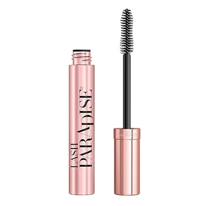 L'Oreal Paris Makeup Voluminous Lash Paradise Mascara, Voluptuous Volume, Intense Length, Feathery Soft Full Lashes, No Flaking, No Smudging, No Clumping, Black, 0.28 Fl Oz (Pack of 1)