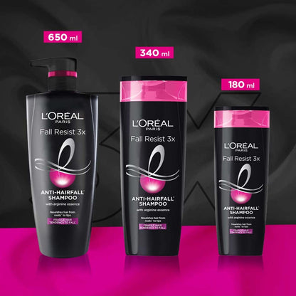 L'Oreal Paris Fall Repair 3X Anti-hair Fall Shampoo, 175ml