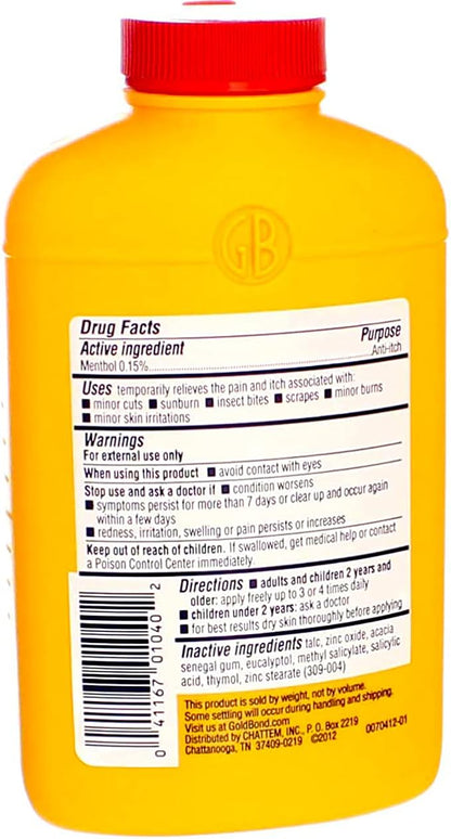 Gold Bond Medicated Powder 4oz (Pack of 2)