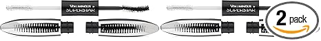 L'Oreal Paris Cosmetics Voluminous Superstar Mascara, Washable, Blackest Black, 0.41 Fl. Oz, 1 Count (Pack of 2)