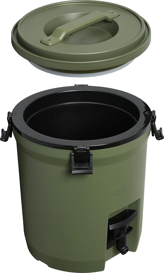 Stanley Adventure Fast Flow Water Jug | Leakproof Ice Water Dispenser | Insulated Beverage Cooler | Easy Pour Spigot and Latched Foam Lid | BPA-Free