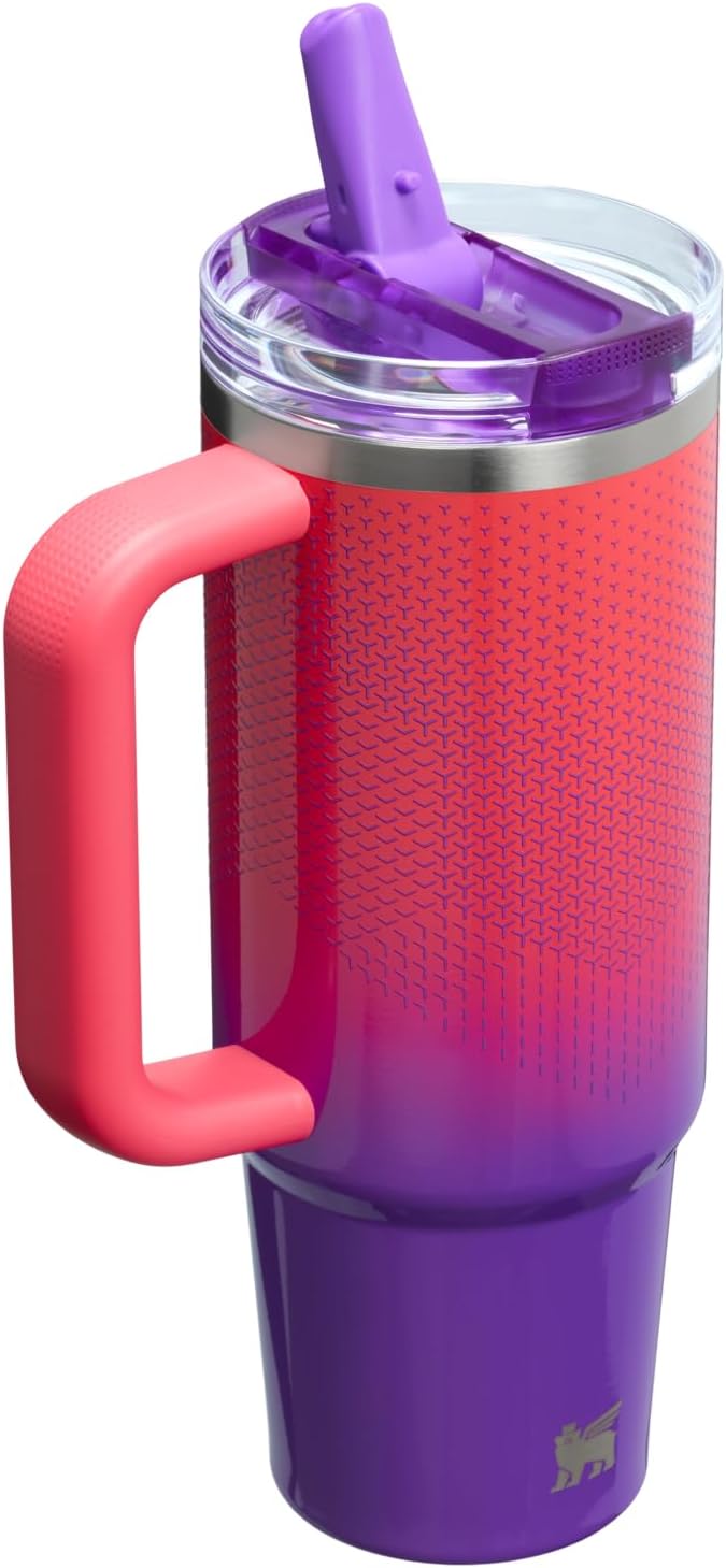 STANLEY Quencher ProTour Flipstraw Tumbler, 30 oz, Vermilion Hypergrip