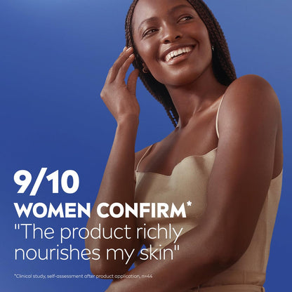 NIVEA Essentially Enriched Body Lotion Very Dry Skin, Value Size 33.8 Fl Oz (Pack of 9)