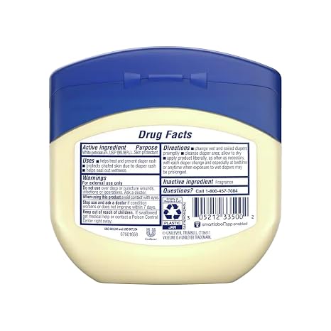 Vaseline Ptrlm Jel Baby Size 13z