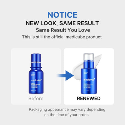 medicube Exosome Shot Zero 2,000 PPM Spicule Facial Serum For Pores & Sebum