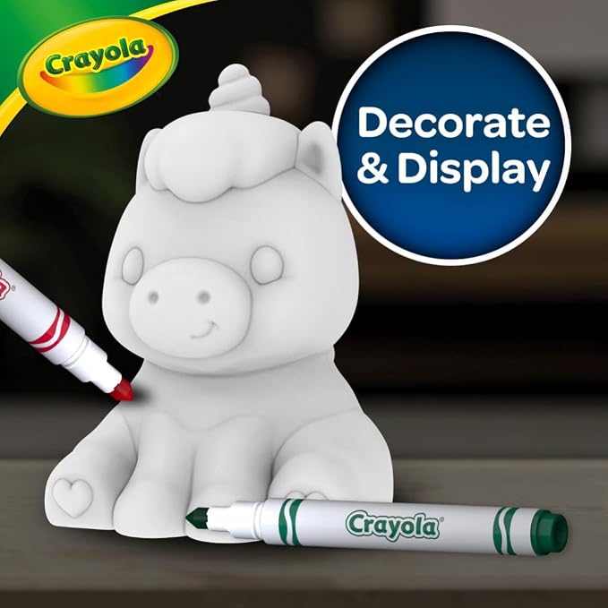 Crayola Light Ups - Unicorn, Reusable Holiday Craft, Glow In The Dark, Unicorn Gift for Kids, Decoration Craft, Toys & Gifts for Kids