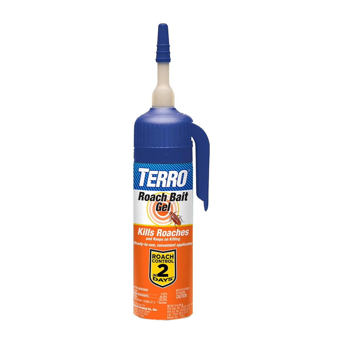 TERRO Cockroach Gel Bait Killer, 84g of Bait, Fast-Acting Roach Killer