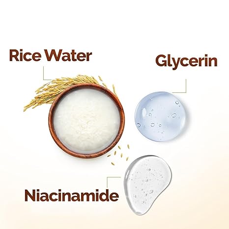MAMAEARTH Rice Water Body Wash with Rice Water & Lily, 275ml | Body wash formulated with rice water and lily.