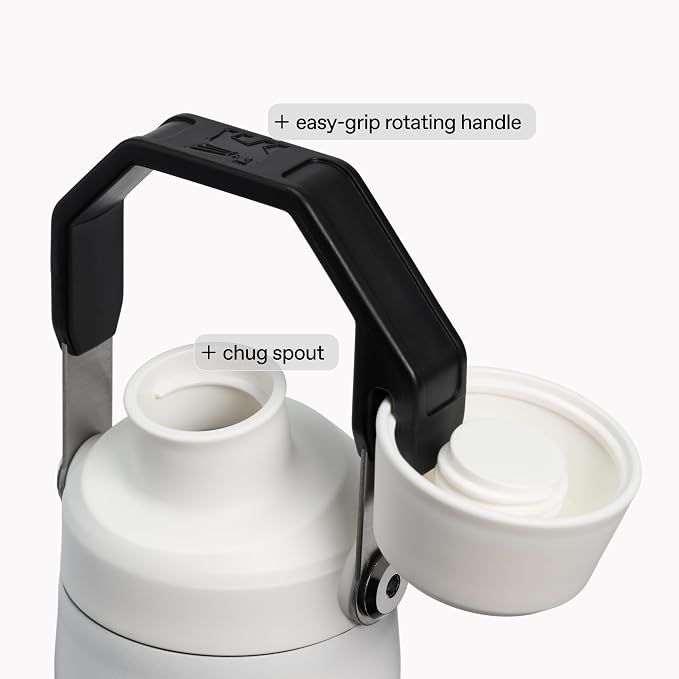 STANLEY IceFlow Fast Flow Bottle, 24 oz, Chalk
