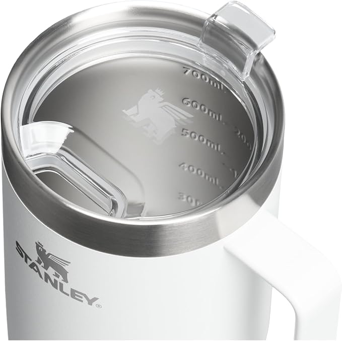 STANLEY The Everyday Suburban Mug | 24 oz | Drink Through Lid | Cup for Coffee, Tea and Drinks | Insulated Stainless Steel Coffee Mug | BPA-Free | Frost