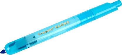Crayola Clicks Retractable Markers Bold (10ct), Teacher Classroom School Supplies, Spring Crafts, No Dry Washable Markers for Kids | Classroom Supplies, No Dry Washable Markers for Kids