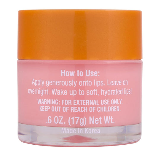 Tree Hut Watermelon Overnight Lip Mask, Hydrating & Moisturizing Lip Treatment with Shea Butter, Vitamin E, Nourishing Lip Care for Soft, Smooth Lips, Overnight Lip Repair Balm, 0.6 oz