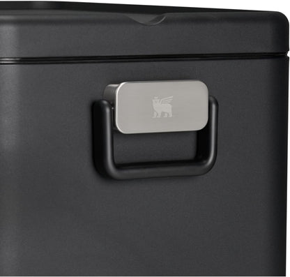 STANLEY Lifted Spirits Stainless Steel Cooler | Vacuum Insulated Hard Cooler | Leakproof VaultSeal Latch | Premium 18/8 Recycled Stainless Steel | BPA-Free