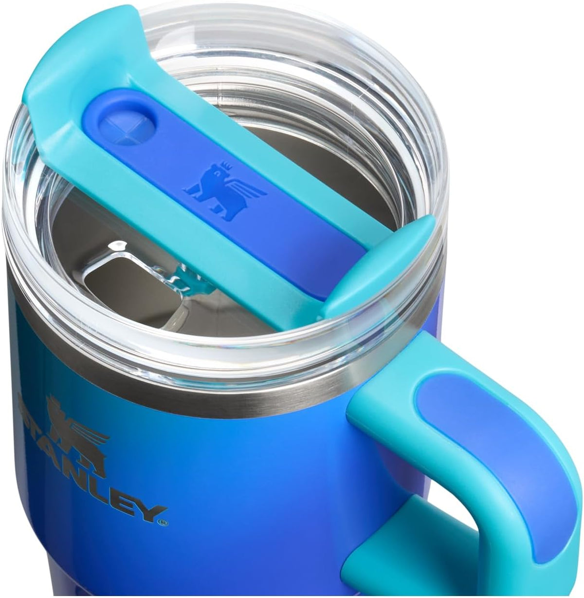 STANLEY Quencher H2.0 Flow State Tumbler, 20 oz, Sea Glass Aura
