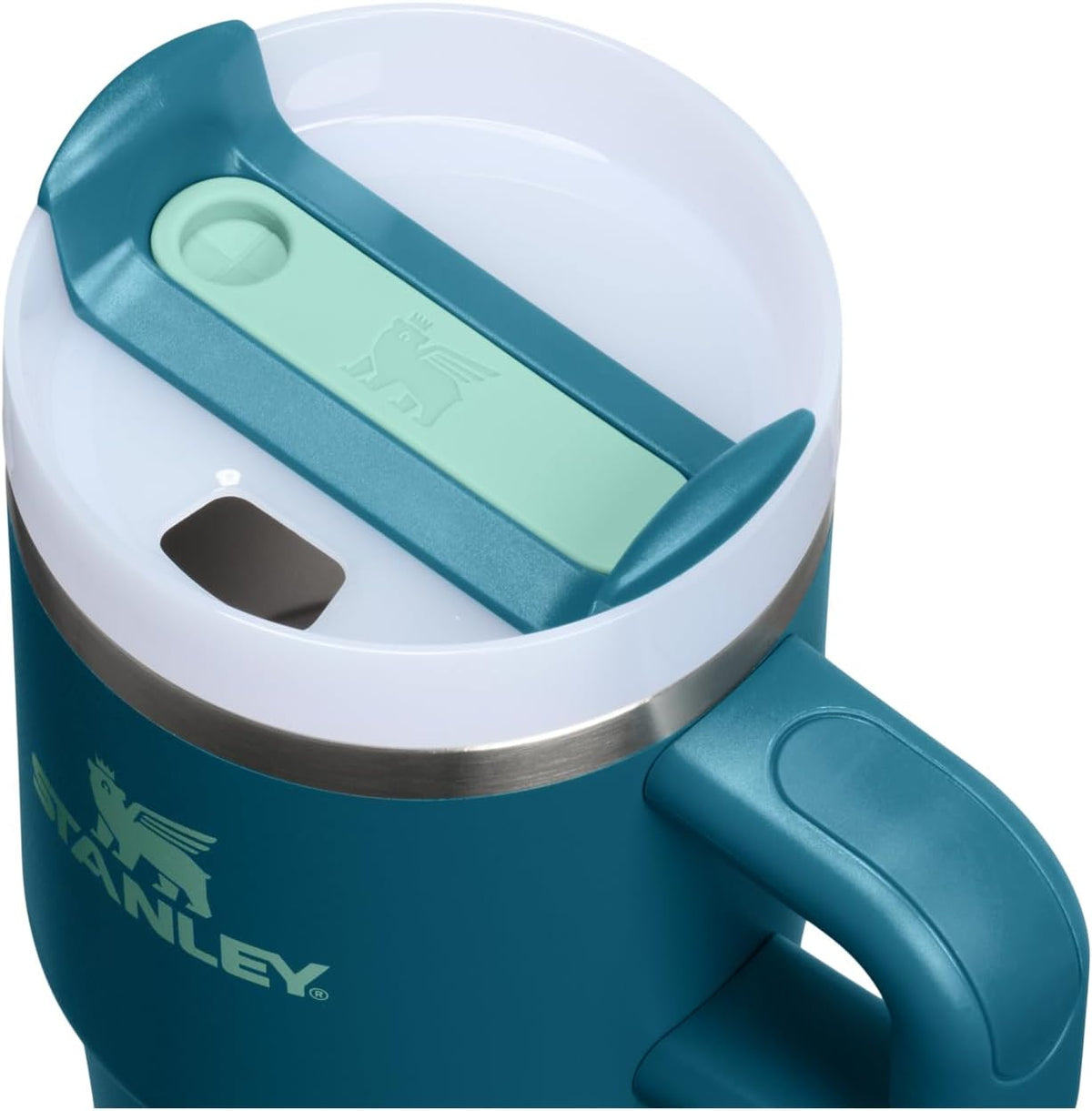 STANLEY Quencher H2.0 Flow State Tumbler, 20 oz, Coastal Teal