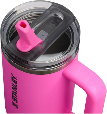STANLEY Quencher ProTour Flipstraw Tumbler, 30 oz, Hot Pink