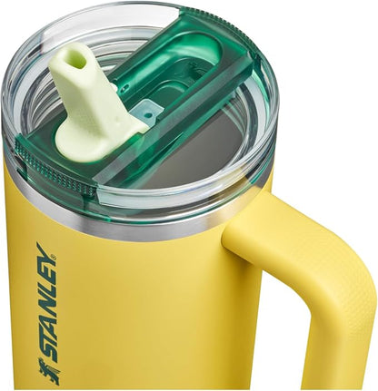 STANLEY Quencher ProTour Flipstraw Tumbler, 30 oz, Daffodil Emerald