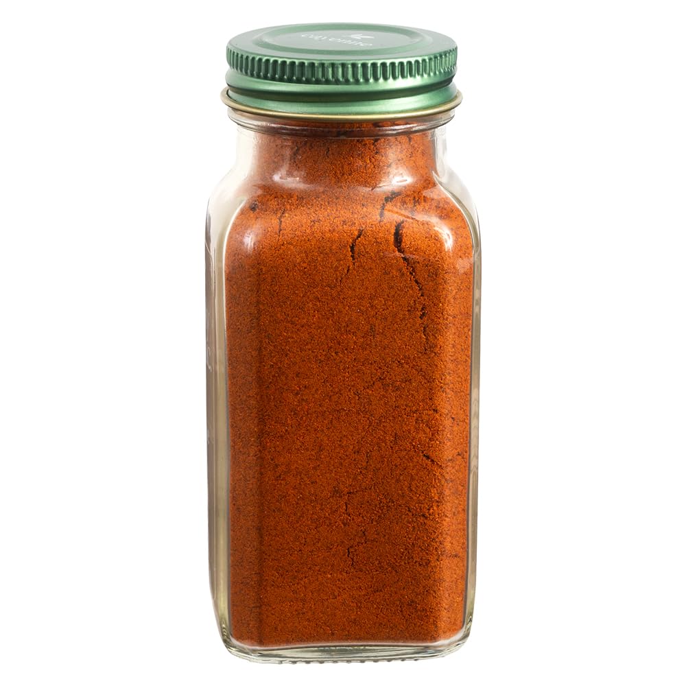 Simply Organic Cayenne Pepper, 2.89 Ounce, Pure, Organic Cayenne Peppers, No GMO's, Kosher Certified (Pack of 2)