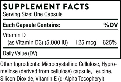 THORNE - Essential Vitamins Bundle: Vitamin C & D-5000 Complex - Immune, Bone Health, and Energy Support - 60 to 90 Servings