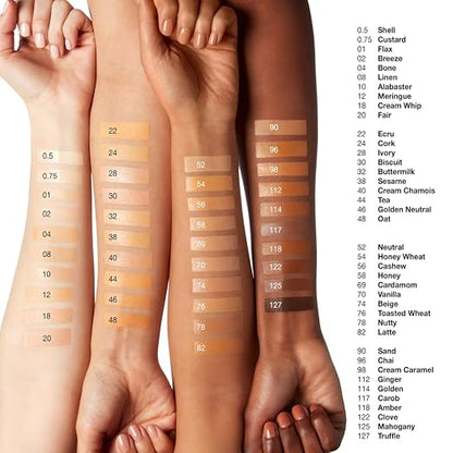 Clinique Beyond Perfecting Lightweight Liquid Foundation + Concealer For Dry Combination to Oily Skin Types | Full Coverage + Natural Matte Finish