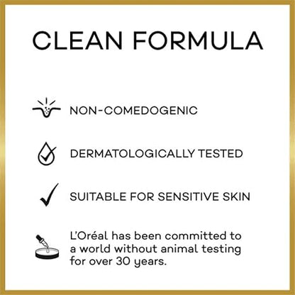L'Oreal Paris Age Perfect Radiant Serum Foundation with SPF 50, Nude Beige, 1 Ounce