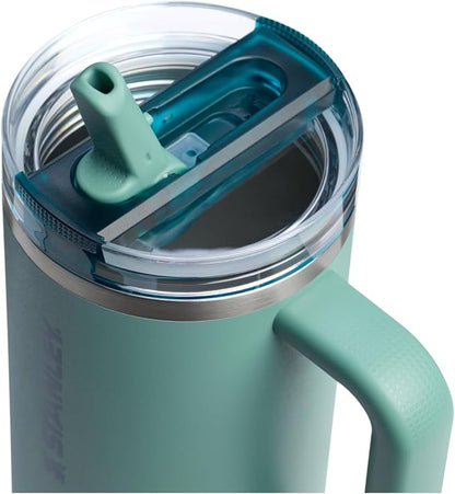 STANLEY Quencher ProTour Flipstraw Tumbler, 40 oz, Spring Green