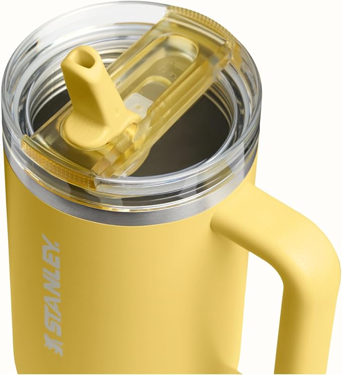 STANLEY Quencher ProTour Flipstraw Tumbler, 40 oz, Daffodil