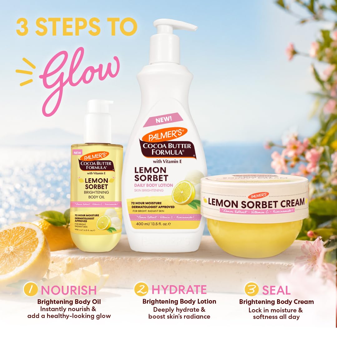 Palmer's Cocoa Butter Formula, Lemon Sorbet Body Lotion (13.5 fl oz)