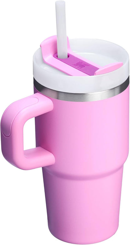 STANLEY Quencher H2.0 Flow State Tumbler, 20 oz, Peony