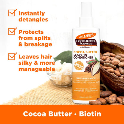 Palmer's Cocoa Butter & Biotin Length Retention Leave-In Conditioner 8.5 Oz