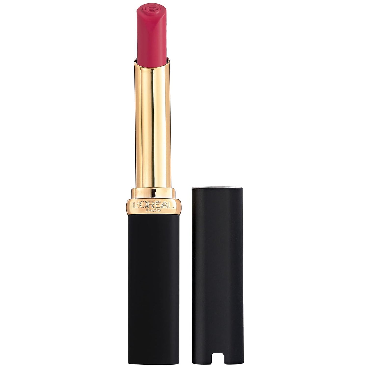 L'Oreal Paris Colour Riche Intense Volume Matte Lipstick, Lip Color Infused with Hyaluronic Acid for up to 16hr All Day Comfort, Le Rose Activist, 0.06 oz