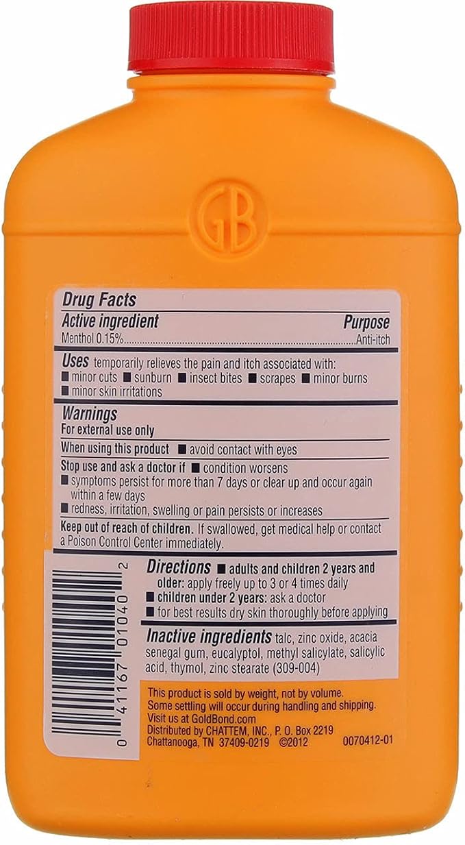 Gold Bond Medicated Powder 4oz (Pack of 2)
