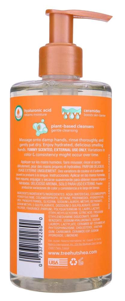 Tree Hut Tangerine Serum Infused Hand Wash, Nourish & Hydrate Hands with Strengthening Skin Care, Long Lasting Scent, Cleanse & Lock in Moisture, 11 fl oz.
