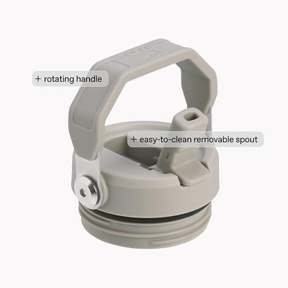 STANLEY IceFlow Flip Straw 2.0 Bottle, 16 oz, Frost