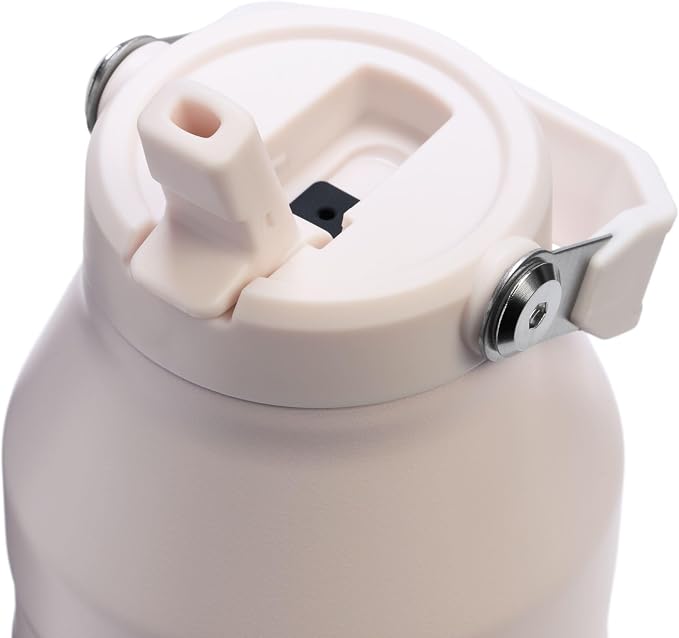 STANLEY IceFlow Flip Straw 2.0 Bottle, 50 oz, Rose Quartz